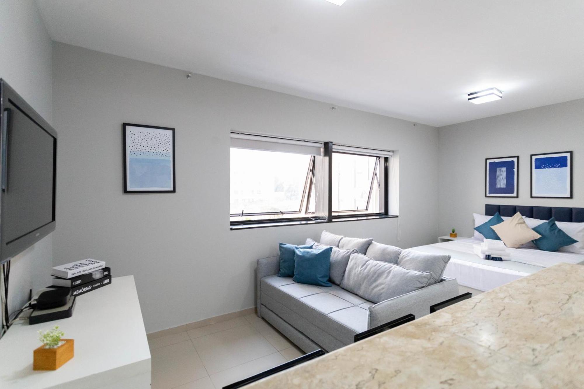Easy Star - Charmoso Flat C/vaga No Jardim Paulista - Kj01i Apartamento