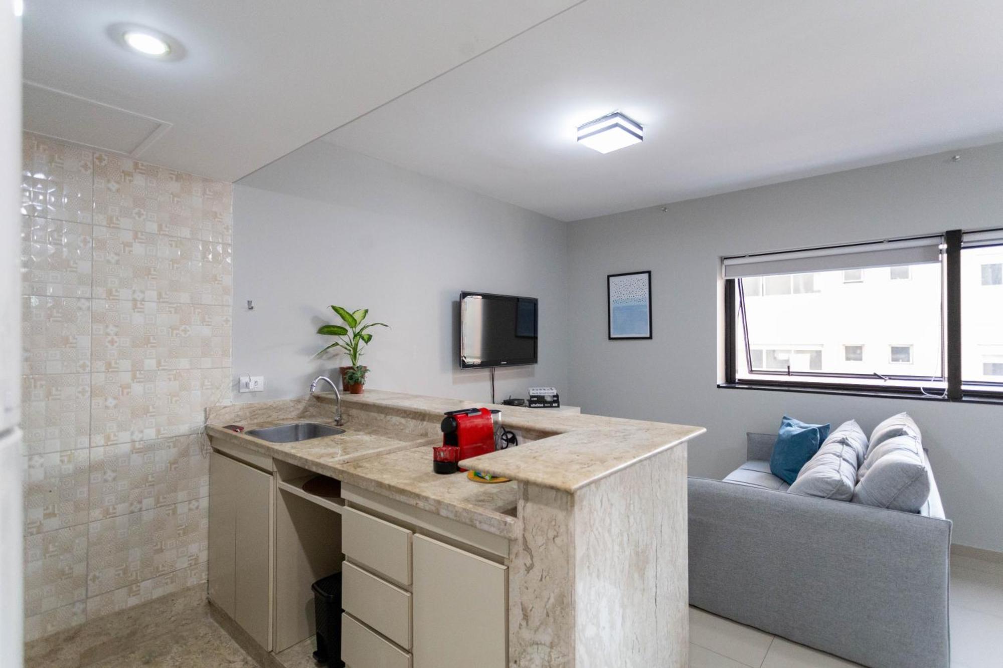 Easy Star - Charmoso Flat C/vaga No Jardim Paulista - Kj01i * São Paulo